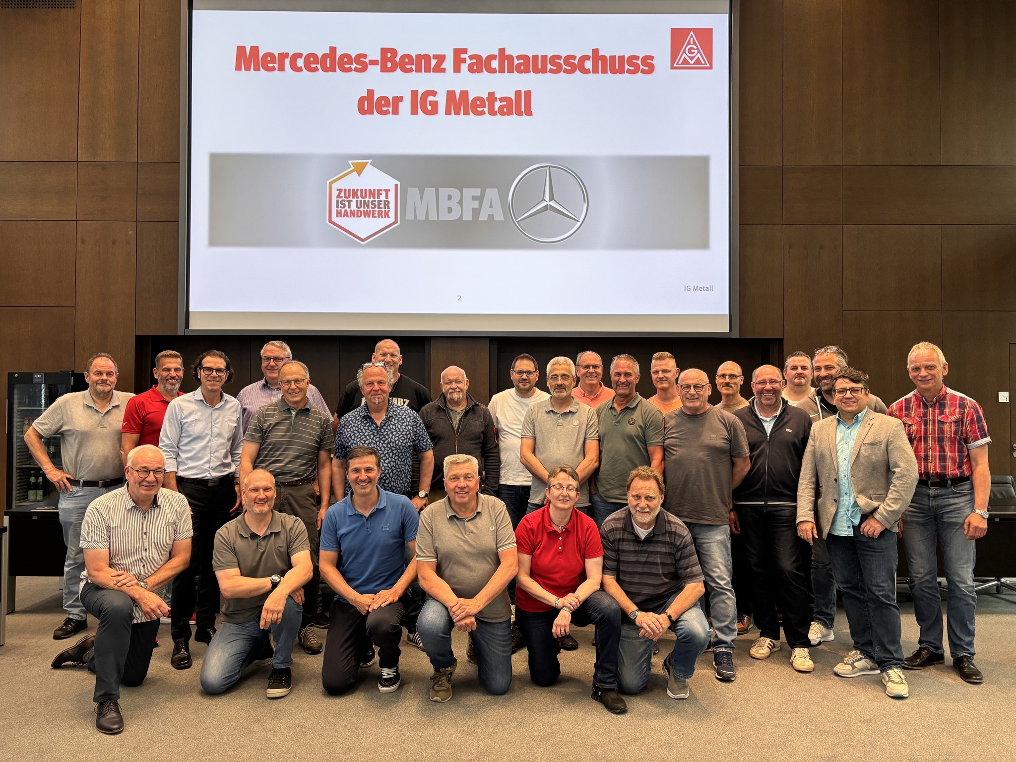 Gruppenfoto vom Fachausschuss