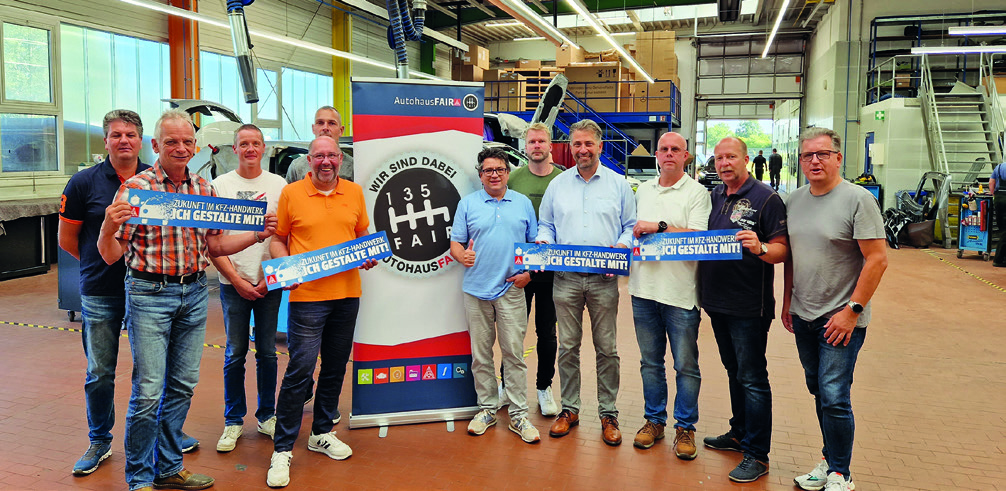 Mitglieder des Gesamtbetriebsrates der Stern Auto GmbH