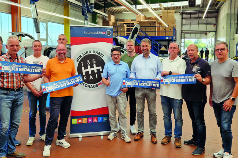 Mitglieder des Gesamtbetriebsrates der Stern Auto GmbH